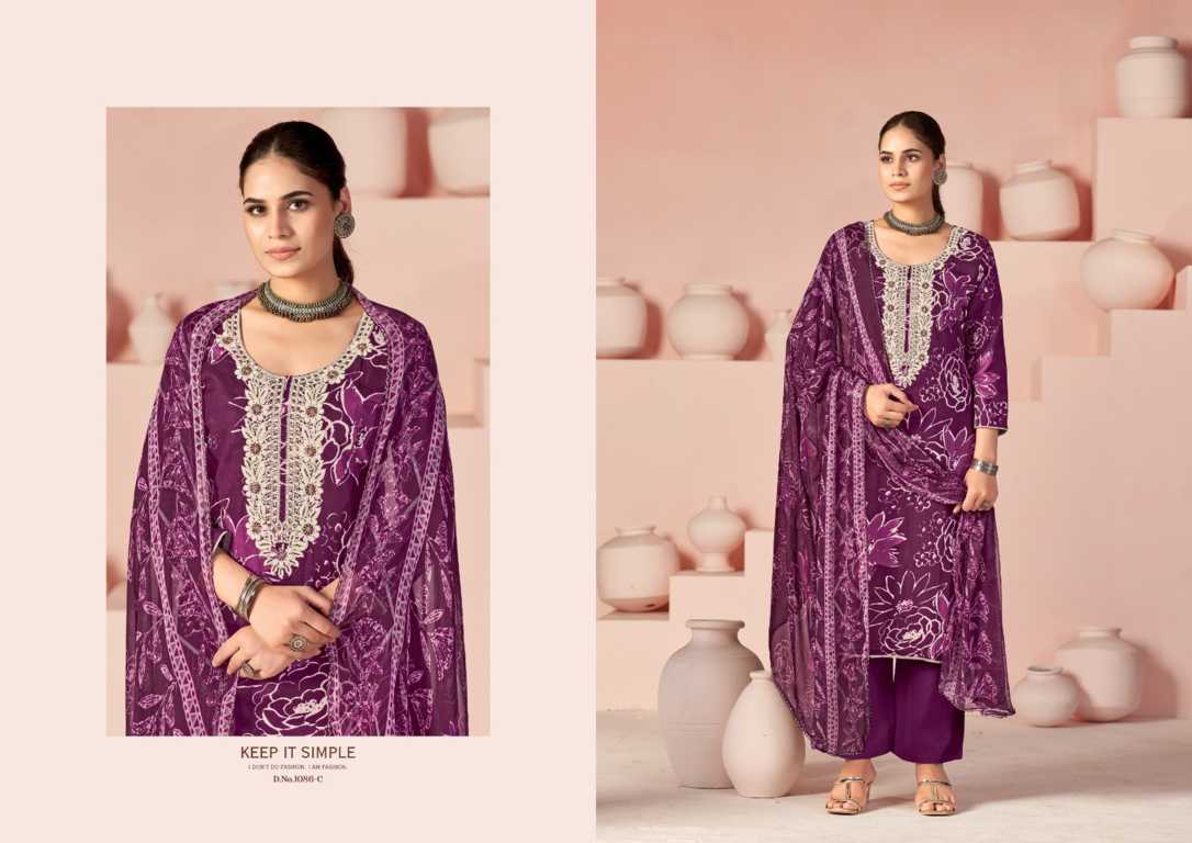 Azara Heer DN 1086 A-D Cotton Salwar Suit Catalog 4 Pcs (4) Azara Heer DN 1086 A-D Cotton Salwar Suit Catalog 4 Pcs - Image 5