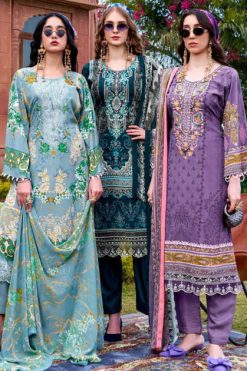 Belliza Rangreza Crepe Salwar Suit Catalog 8 Pcs