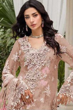 Bilqis B 232 A-D Organza Salwar Suit Catalog 4 Pcs
