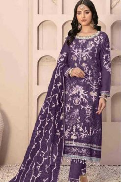 Bilqis B 247 A-D Chiffon Salwar Suit Catalog 4 Pcs