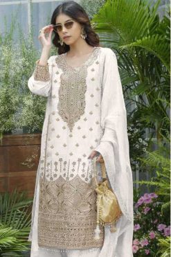 Bilqis B 257 A-D Chinon Readymade Salwar Suit Catalog 4 Pcs