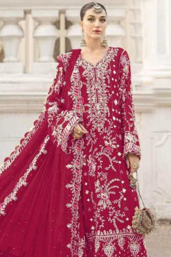 Bilqis B 258 E-H Chiffon Salwar Suit Catalog 4 Pcs