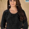 Blue Hills Black Cloud Kurti with Dupatta Bottom Rayon Catalog 4 Pcs
