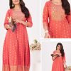 Blue Hills Bonjour Rayon Kurti Catalog 6 Pcs
