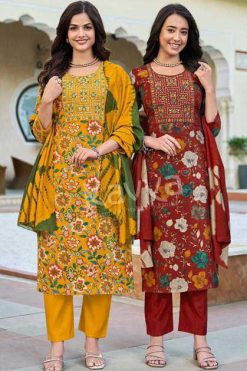 Kavya Ruchika Vol 2 Fancy Readymade Suit Catalog 10 Pcs