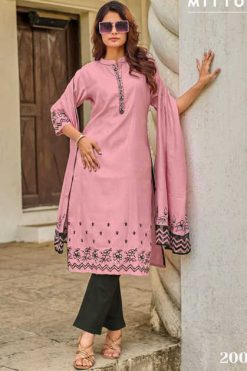 Mittoo Roopkala Kurti with Dupatta Bottom Viscose Catalog 6 Pcs