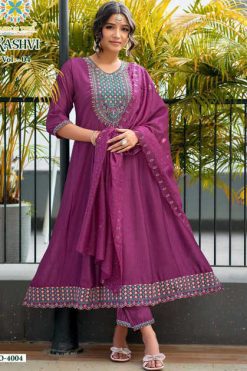 Passion Tree Kashvi Vol 4 Kurti with Dupatta Bottom Silk Catalog 8 Pcs