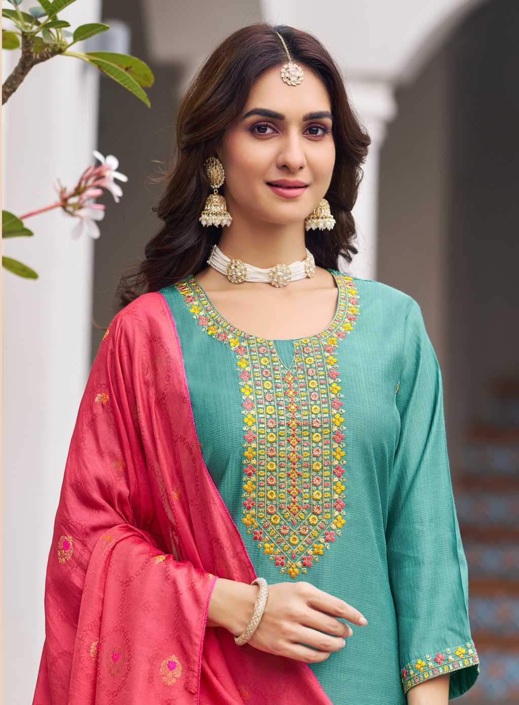 Radhika Nazakat Vol 3 Kurti with Dupatta Bottom Silk Catalog 6 Pcs (1) Radhika Nazakat Vol 3 Kurti with Dupatta Bottom Silk Catalog 6 Pcs - Image 2