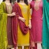 Radhika Nazakat Vol 3 Kurti with Dupatta Bottom Silk Catalog 6 Pcs Radhika Nazakat Vol 3 Kurti with Dupatta Bottom Silk Catalog 6 Pcs