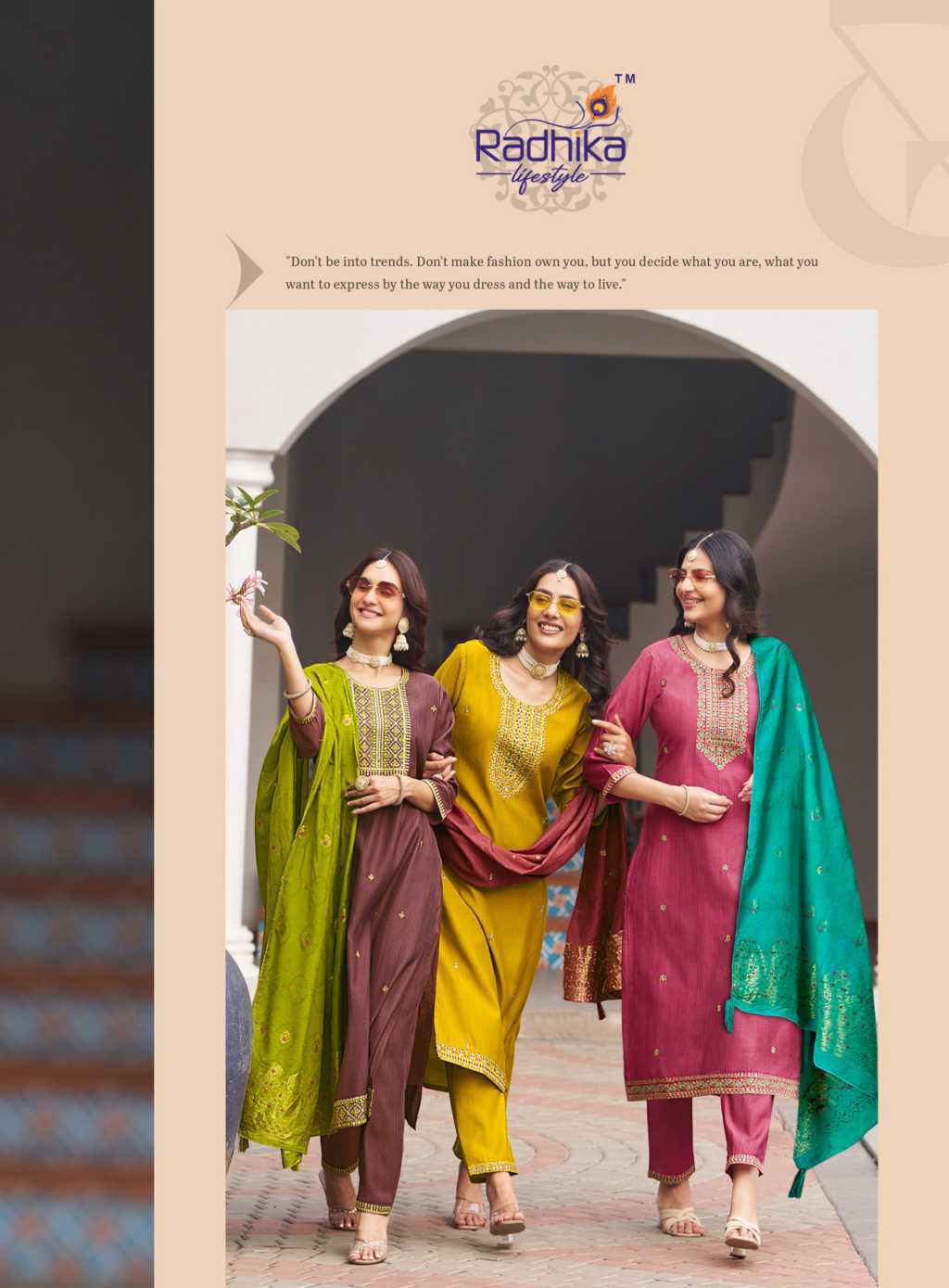 Radhika Nazakat Vol 3 Kurti with Dupatta Bottom Silk Catalog 6 Pcs (3) Radhika Nazakat Vol 3 Kurti with Dupatta Bottom Silk Catalog 6 Pcs - Image 4