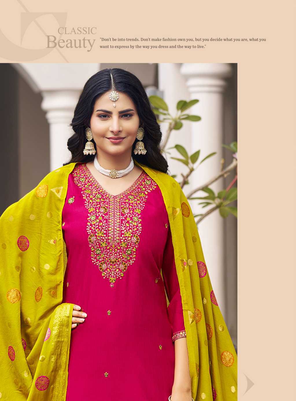 Radhika Nazakat Vol 3 Kurti with Dupatta Bottom Silk Catalog 6 Pcs (6) Radhika Nazakat Vol 3 Kurti with Dupatta Bottom Silk Catalog 6 Pcs - Image 7