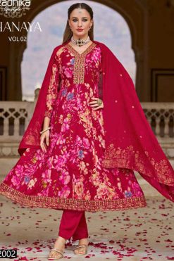 Radhika Shanaya Vol 2 Kurti with Dupatta Bottom Fancy Catalog 6 Pcs