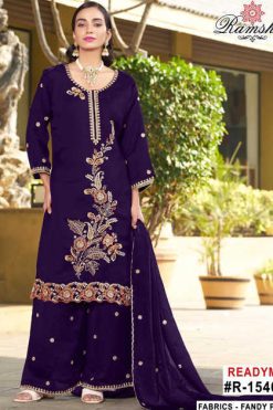 Ramsha R 1546 NX A-D Fancy Readymade Salwar Suit Catalog 4 Pcs