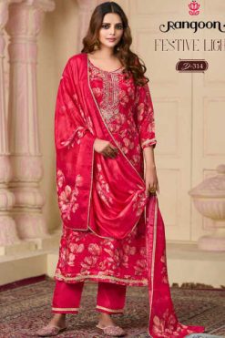 Rangoon Festive Light by Kessi Viscose Readymade Salwar Suit Catalog 4 Pcs