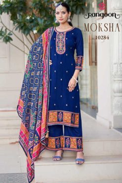 Rangoon Moksha by Kessi Silk Readymade Salwar Suit Catalog 6 Pcs