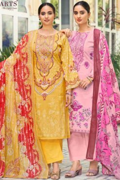 Riaz Arts Naksh by Mumtaz Arts Cotton Salwar Suit Catalog 6 Pcs