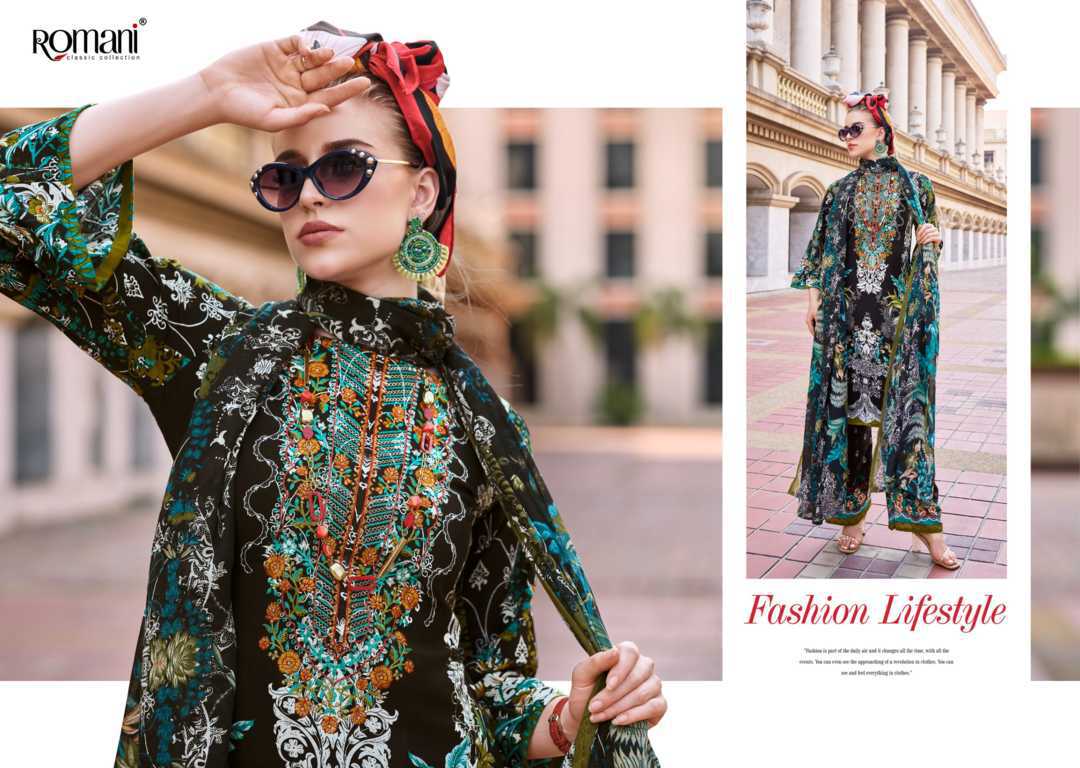 Romani Mahira Vol 6 Cotton Salwar Suit Catalog 8 Pcs (10) Romani Mahira Vol 6 Cotton Salwar Suit Catalog 8 Pcs - Image 11