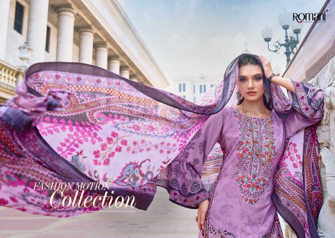 Romani Mahira Vol 6 Cotton Salwar Suit Catalog 8 Pcs (4) Romani Mahira Vol 6 Cotton Salwar Suit Catalog 8 Pcs - Image 5
