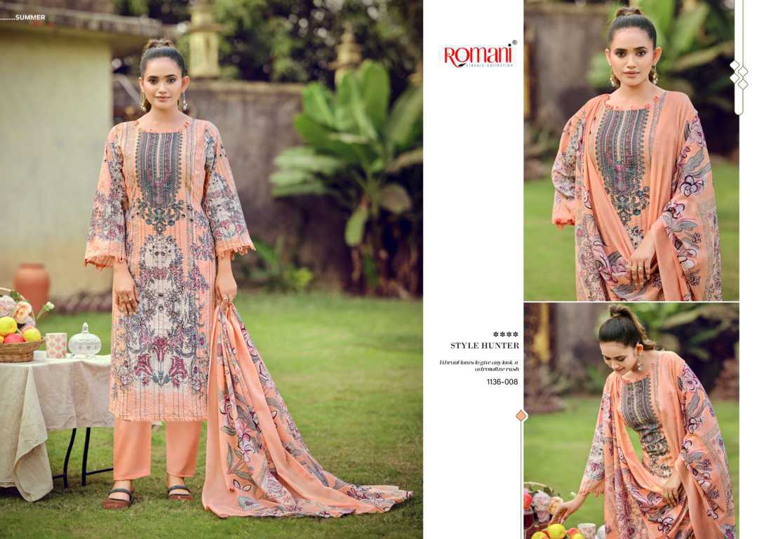 Romani Richa Cotton Salwar Suit Catalog 8 Pcs (10) Romani Richa Cotton Salwar Suit Catalog 8 Pcs - Image 11