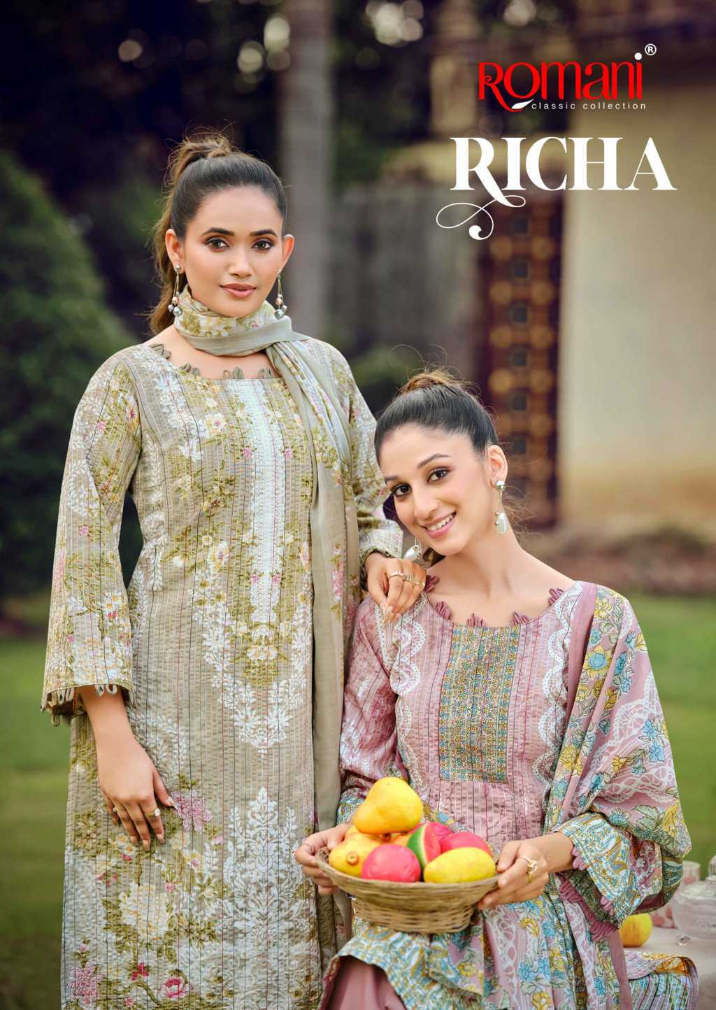 Romani Richa Cotton Salwar Suit Catalog 8 Pcs (2) Romani Richa Cotton Salwar Suit Catalog 8 Pcs - Image 3