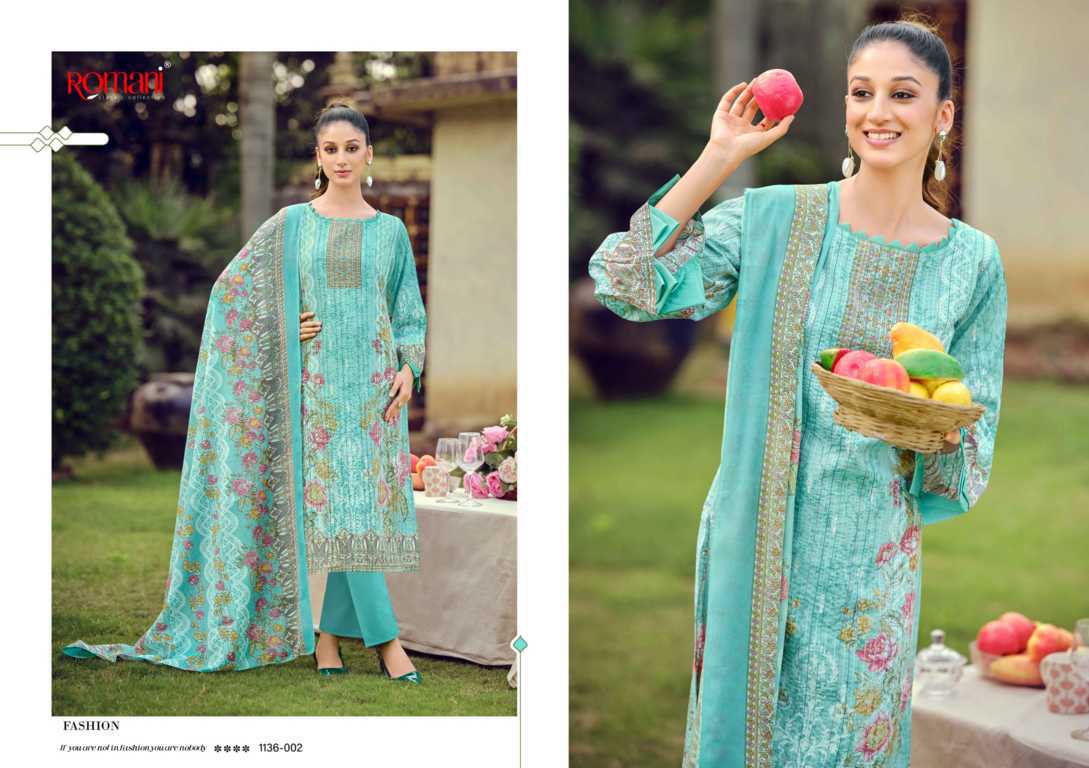 Romani Richa Cotton Salwar Suit Catalog 8 Pcs (3) Romani Richa Cotton Salwar Suit Catalog 8 Pcs - Image 4