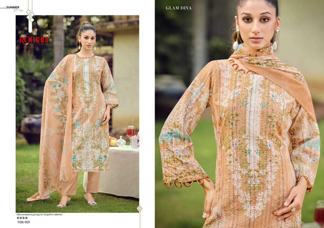 Romani Richa Cotton Salwar Suit Catalog 8 Pcs (4) Romani Richa Cotton Salwar Suit Catalog 8 Pcs - Image 5