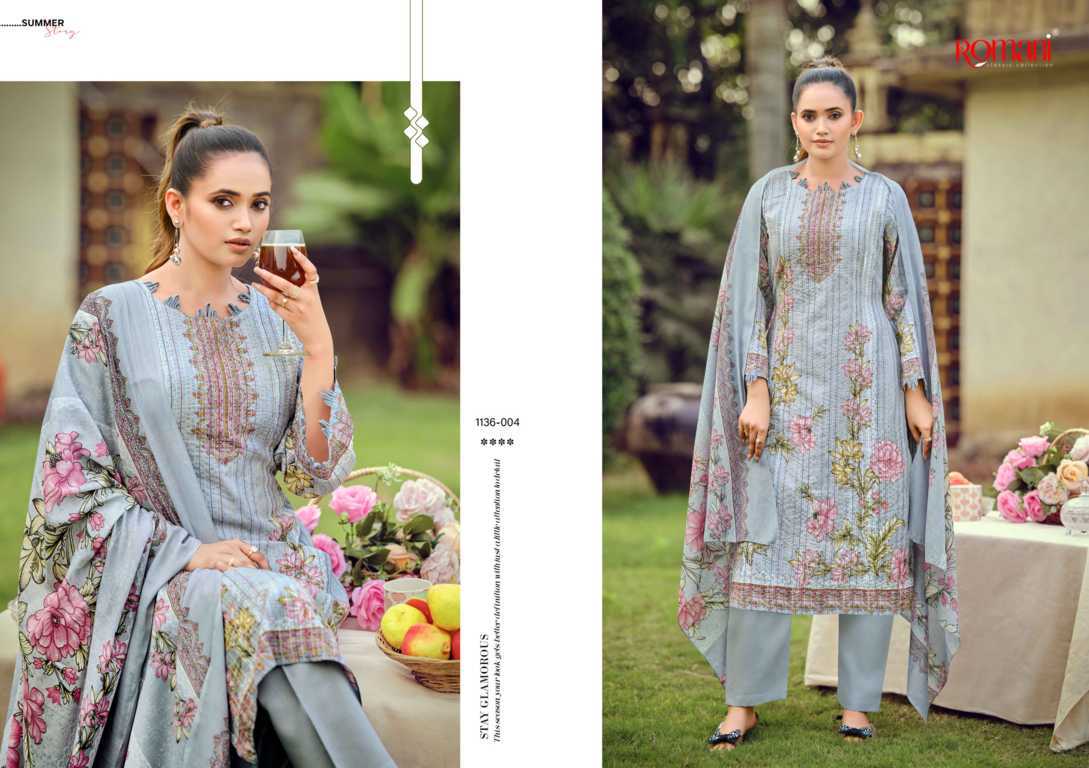 Romani Richa Cotton Salwar Suit Catalog 8 Pcs (5) Romani Richa Cotton Salwar Suit Catalog 8 Pcs - Image 6