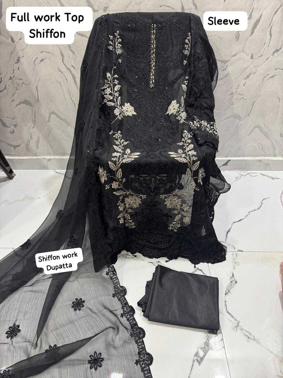 Shree Fabs Chiffons SF 5534 New Color Chiffon Salwar Suit Catalog 4 Pcs (5) Shree Fabs Chiffons SF 5534 New Color Chiffon Salwar Suit Catalog 4 Pcs - Image 6
