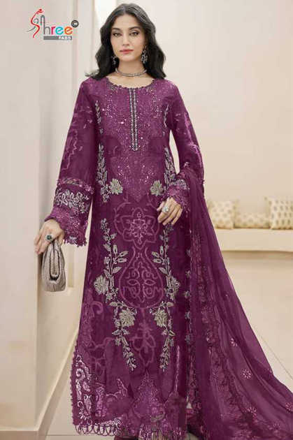Shree Fabs Chiffons SF 5534 New Color Chiffon Salwar Suit Catalog 4 Pcs Shree Fabs Chiffons SF 5534 New Color Chiffon Salwar Suit Catalog 4 Pcs