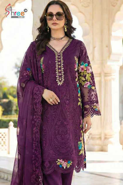 Shree Fabs Maria B Chiffons SF 5610 A-D Chiffon Salwar Suit Catalog 4 Pcs Shree Fabs Maria B Chiffons SF 5610 A-D Chiffon Salwar Suit Catalog 4 Pcs