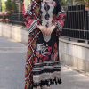 Shree Fabs Zarqash Embroidered Lawn Collection Chiffon Cotton Salwar Suit Catalog 6 Pcs