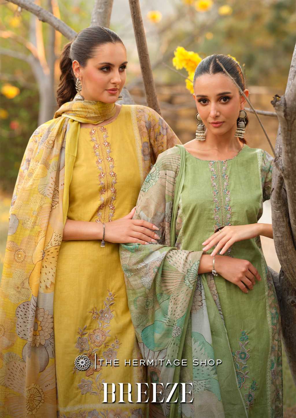 The Heritage Shop Breeze Cotton Salwar Suit Catalog 4 Pcs (2) The Heritage Shop Breeze Cotton Salwar Suit Catalog 4 Pcs - Image 3