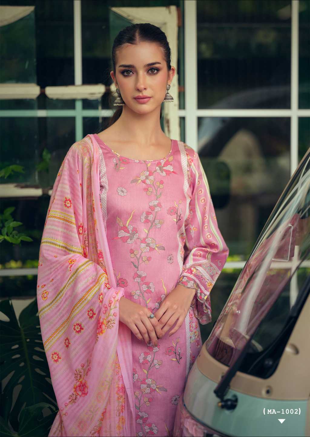 The Heritage Shop Mazda Satin Salwar Suit Catalog 4 Pcs (12) The Heritage Shop Mazda Satin Salwar Suit Catalog 4 Pcs - Image 13