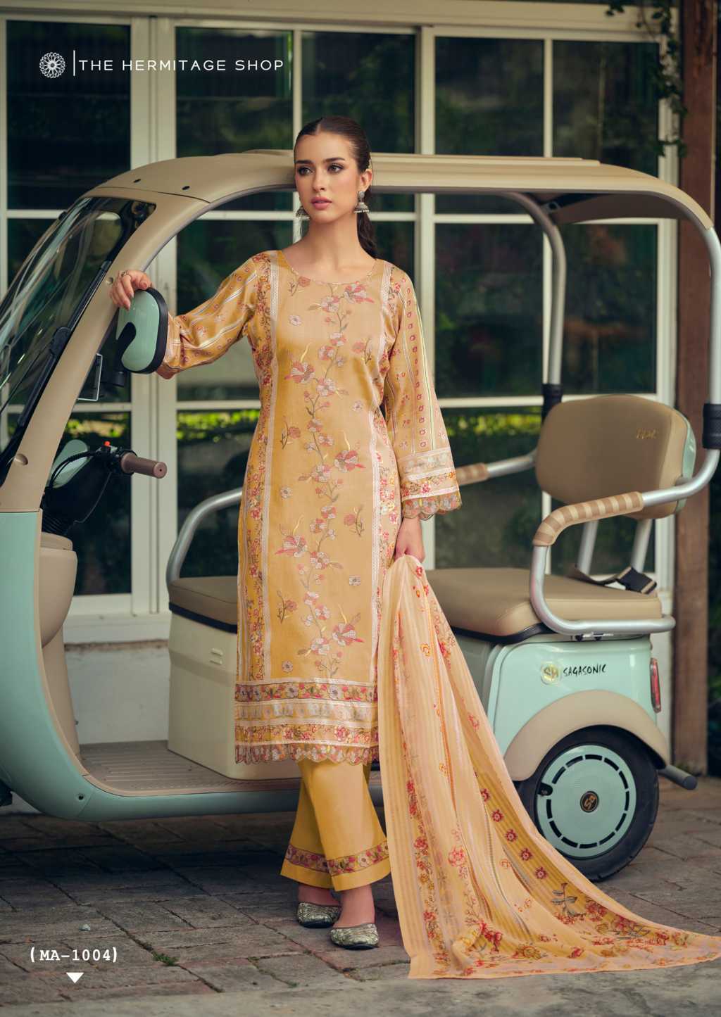 The Heritage Shop Mazda Satin Salwar Suit Catalog 4 Pcs (14) The Heritage Shop Mazda Satin Salwar Suit Catalog 4 Pcs - Image 15