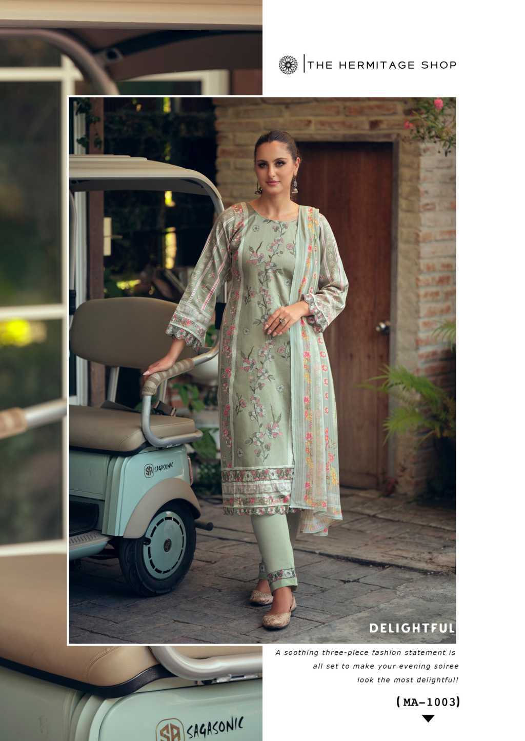 The Heritage Shop Mazda Satin Salwar Suit Catalog 4 Pcs (3) The Heritage Shop Mazda Satin Salwar Suit Catalog 4 Pcs - Image 4
