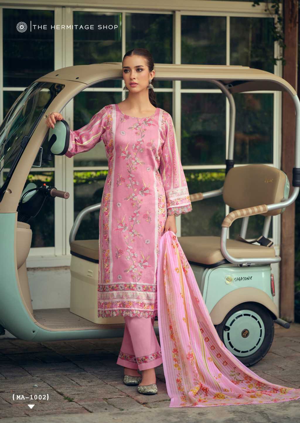 The Heritage Shop Mazda Satin Salwar Suit Catalog 4 Pcs (9) The Heritage Shop Mazda Satin Salwar Suit Catalog 4 Pcs - Image 10