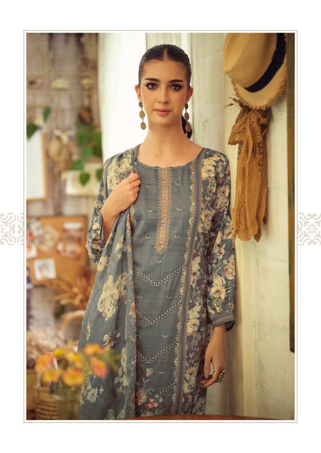 The Heritage Shop Takht Cotton Salwar Suit Catalog 4 Pcs - Image 4