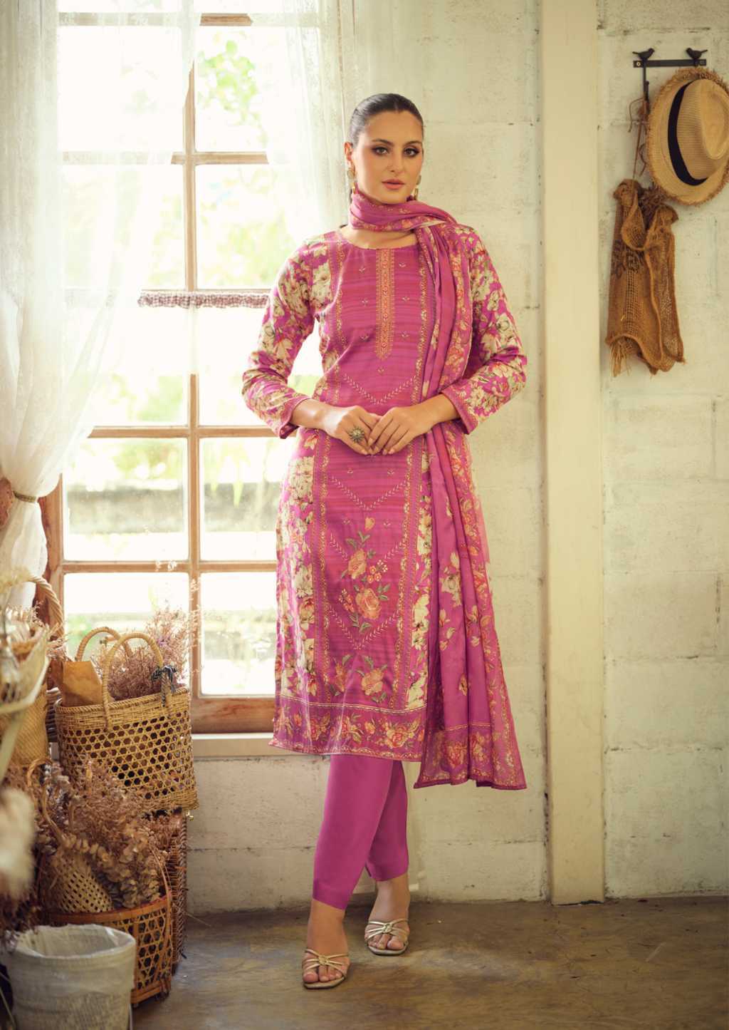 The Heritage Shop Takht Cotton Salwar Suit Catalog 4 Pcs - Image 5