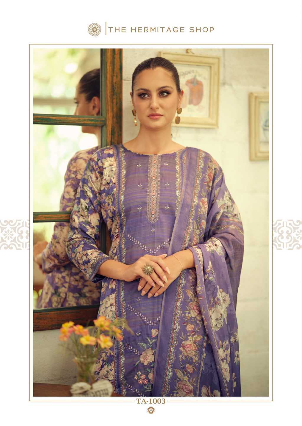 The Heritage Shop Takht Cotton Salwar Suit Catalog 4 Pcs - Image 7