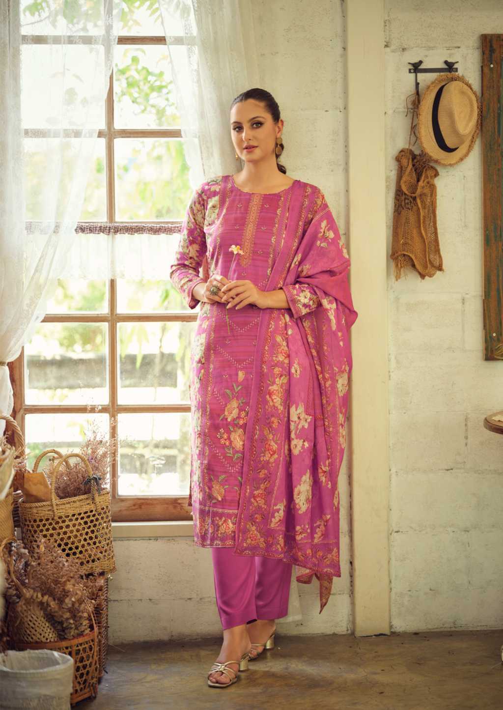 The Heritage Shop Takht Cotton Salwar Suit Catalog 4 Pcs - Image 8