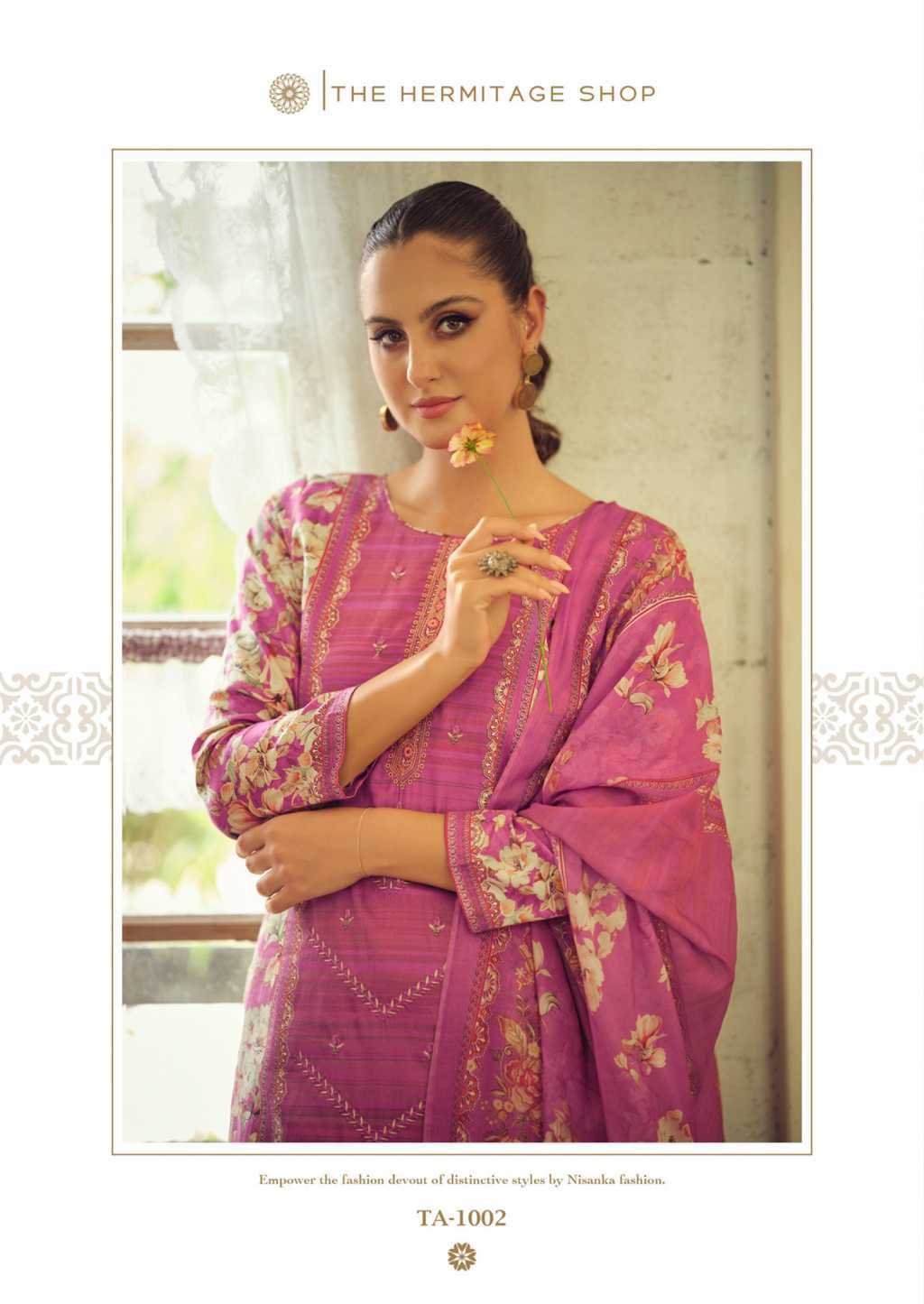 The Heritage Shop Takht Cotton Salwar Suit Catalog 4 Pcs - Image 9