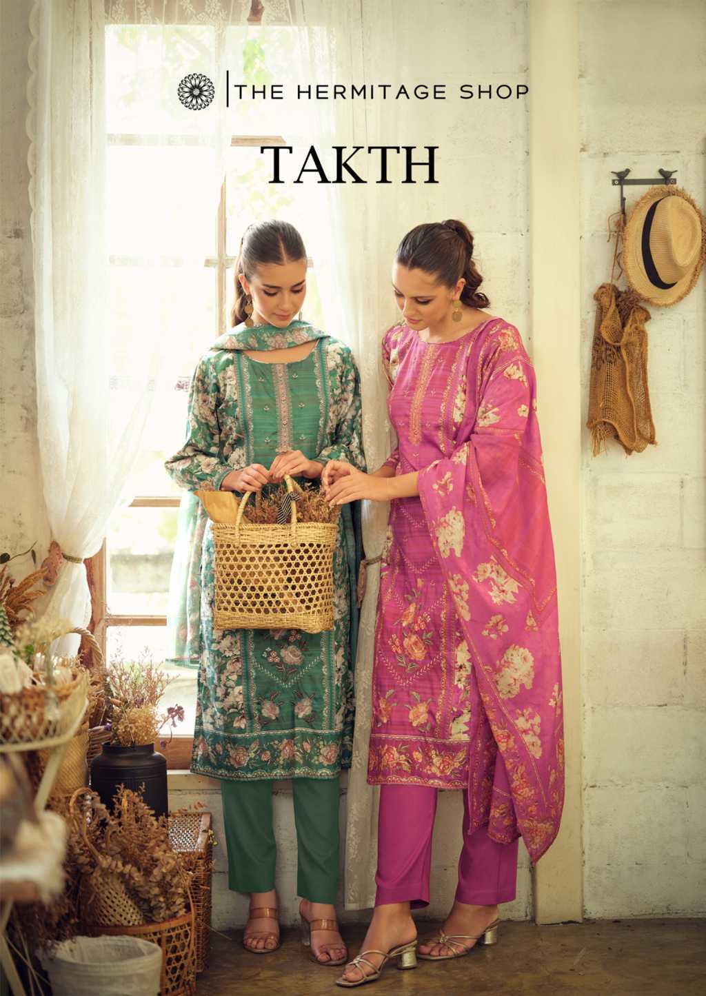 The Heritage Shop Takht Cotton Salwar Suit Catalog 4 Pcs - Image 10