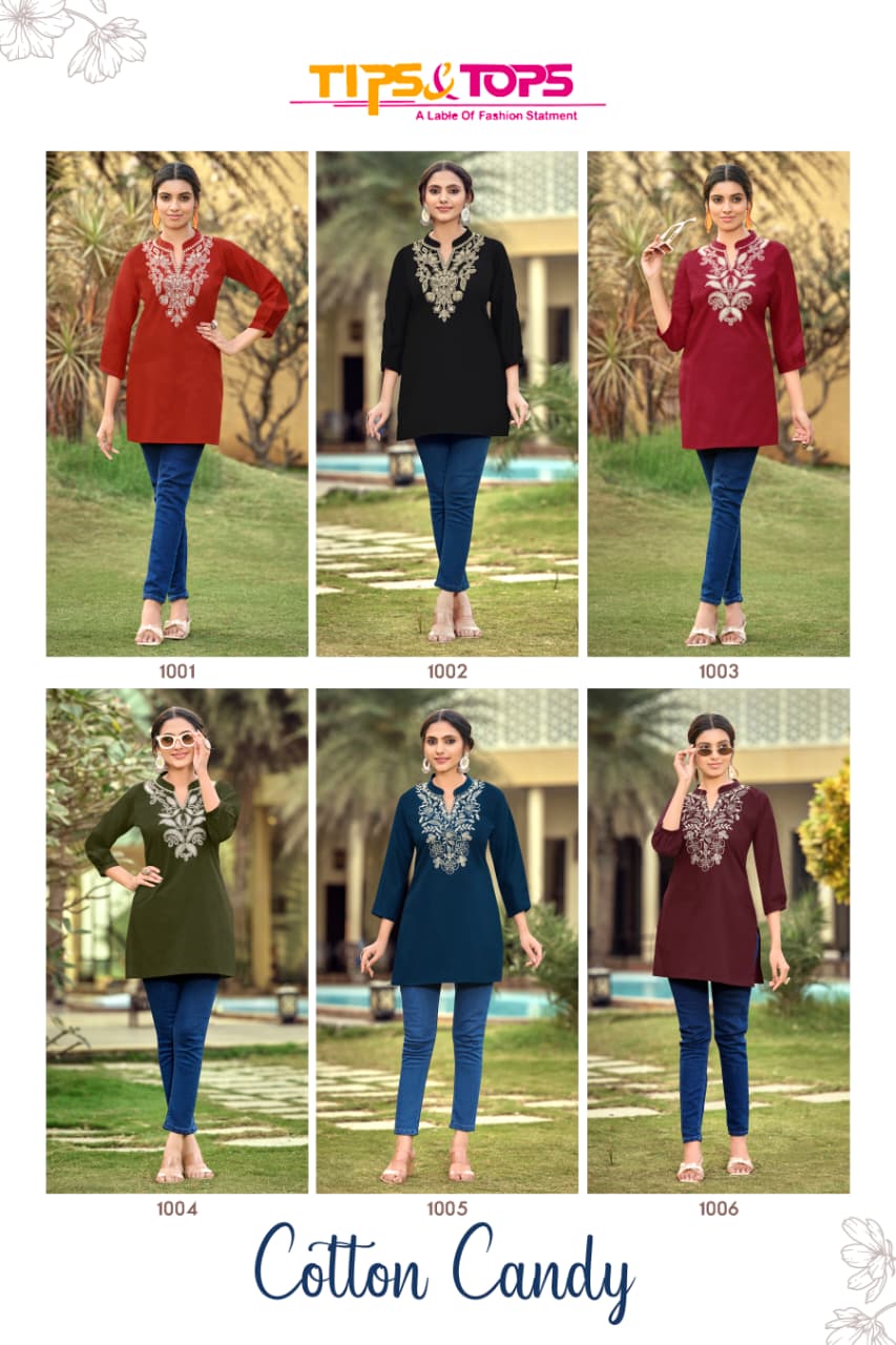 Tips and Tops Cotton Candy Tops Catalog 6 Pcs (8) Tips and Tops Cotton Candy Tops Catalog 6 Pcs - Image 9