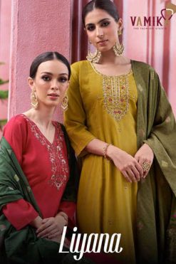 Vamika Liyana Viscose Readymade Salwar Suit Catalog 6 Pcs