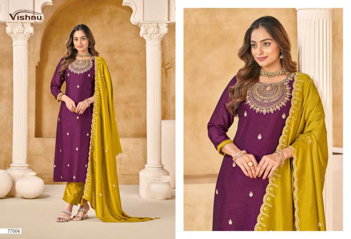 Vishnu Nazariya Silk Salwar Suit Catalog 12 Pcs (6) Vishnu Nazariya Silk Salwar Suit Catalog 12 Pcs - Image 7