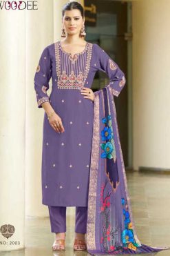 Woodee Diana Vol 2 Kurti with Dupatta Bottom Viscose Catalog 6 Pcs