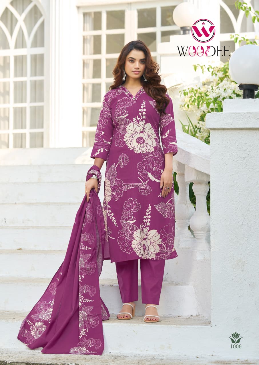 Woodee Tanya Kurti with Dupatta Bottom Viscose Catalog 6 Pcs (4) Woodee Tanya Kurti with Dupatta Bottom Viscose Catalog 6 Pcs - Image 4