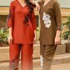 Wooglee Livonia Viscose Kurti with Bottom Catalog 5 Pcs