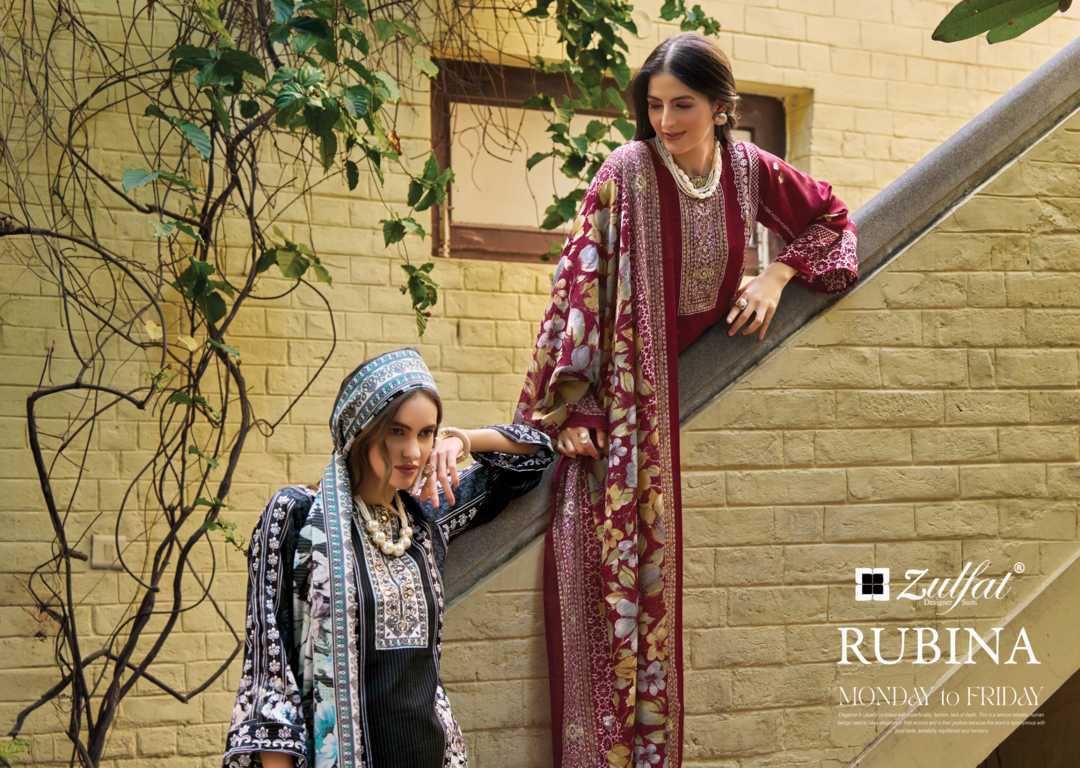Zulfat Rubina by Belliza Rayon Salwar Suit Catalog 8 Pcs (2) Zulfat Rubina by Belliza Rayon Salwar Suit Catalog 8 Pcs - Image 3