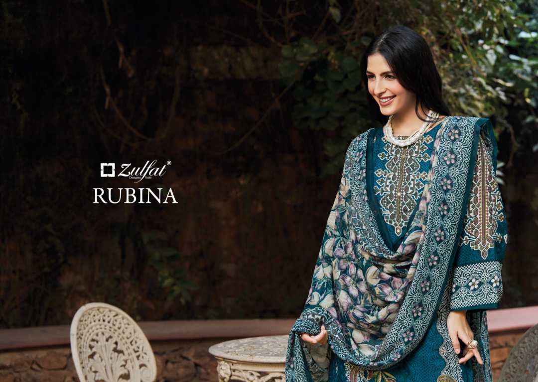 Zulfat Rubina by Belliza Rayon Salwar Suit Catalog 8 Pcs (9) Zulfat Rubina by Belliza Rayon Salwar Suit Catalog 8 Pcs - Image 10